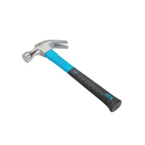 OX Pro Claw Hammer, Fibreglass Handle – 20oz 560g