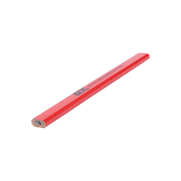OX Trade Medium Red Carpenter Pencils