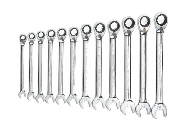 Gearwrench 12 Piece PT. Reversible Combination Metric