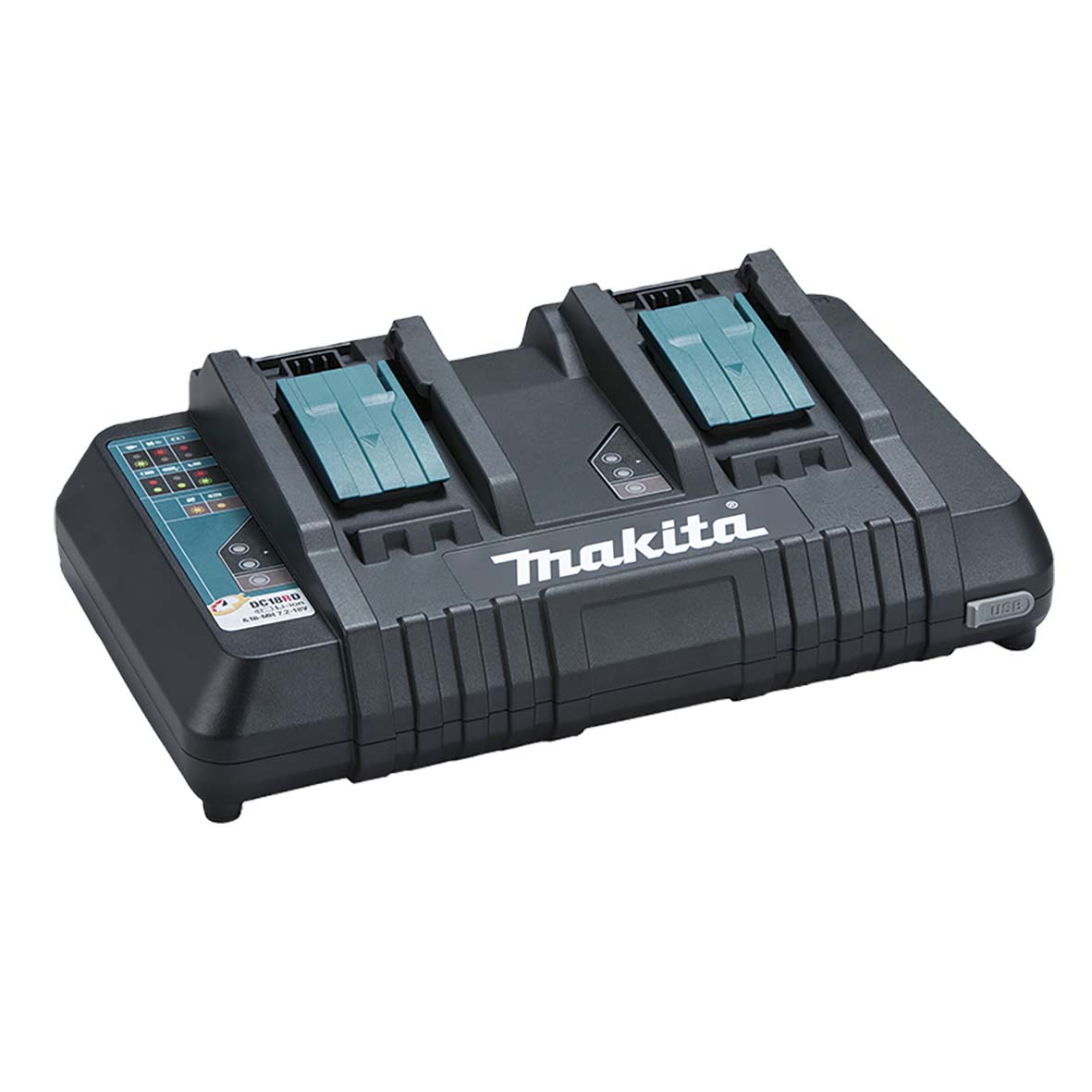 Makita 18V Cordless Battery Same Time Dual Port Charger