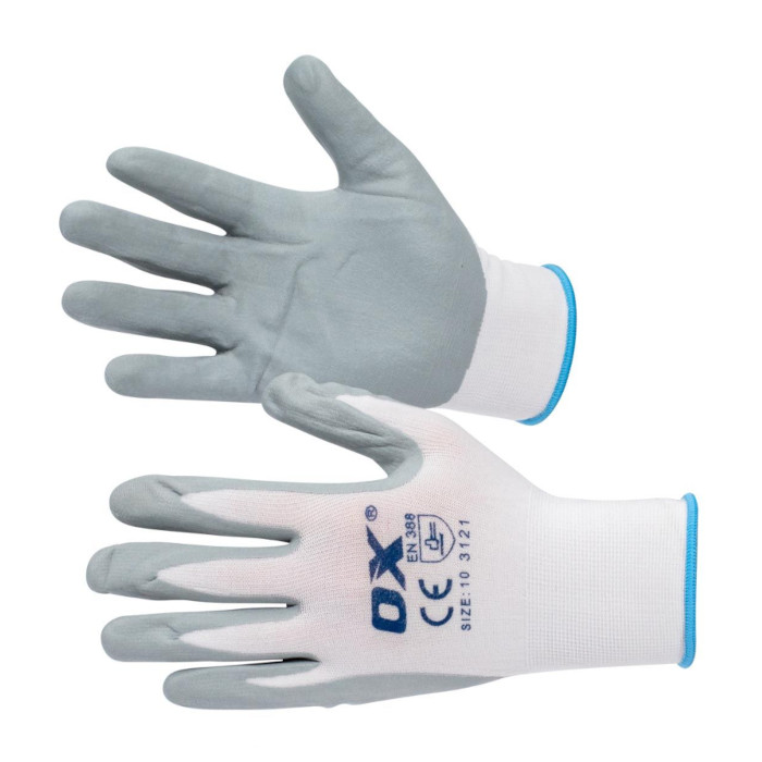 OX Nylon Lined Nitrile Glove