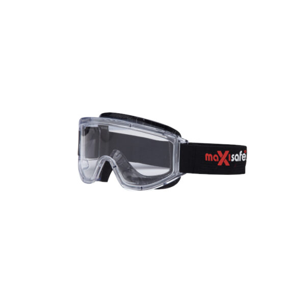 MAXISAFE GOGGLES WITH ANTI-FOG - CLEAR LENS