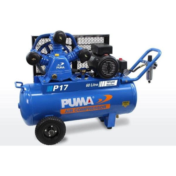 Puma - Air Compressor P17 240 Volt 60Ltr
