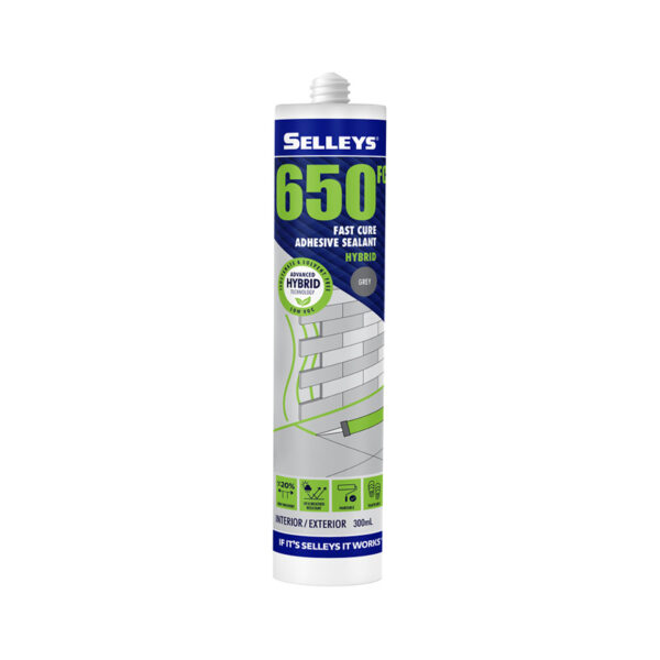 Selleys 650FC Adhesive Sealant Grey 300ml