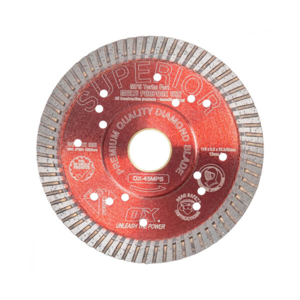 Ox Superior Turbo Diamond Blade MPS 4.5"