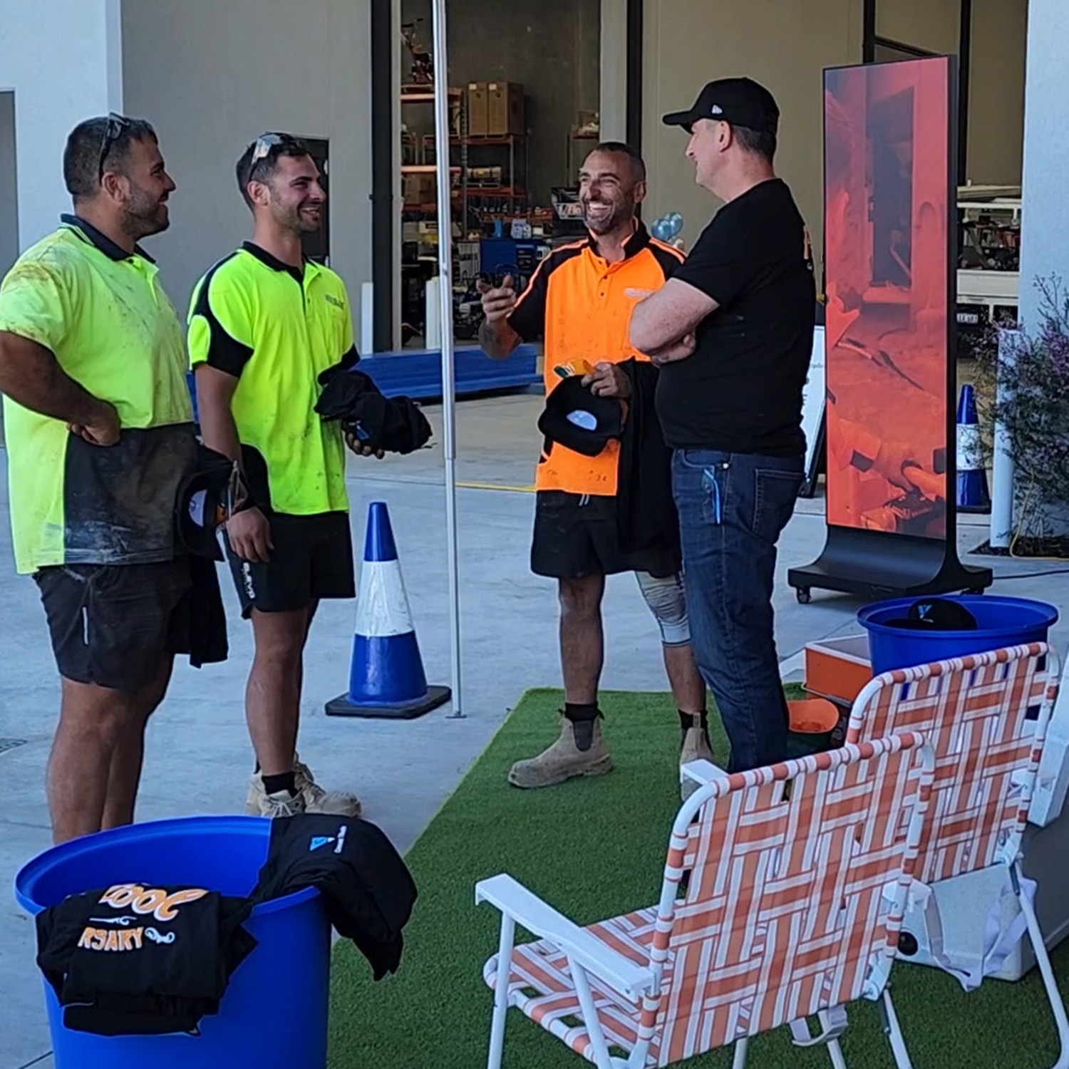 Granex Trade Supplies drive-thru yard for direct trade in Perth WA.