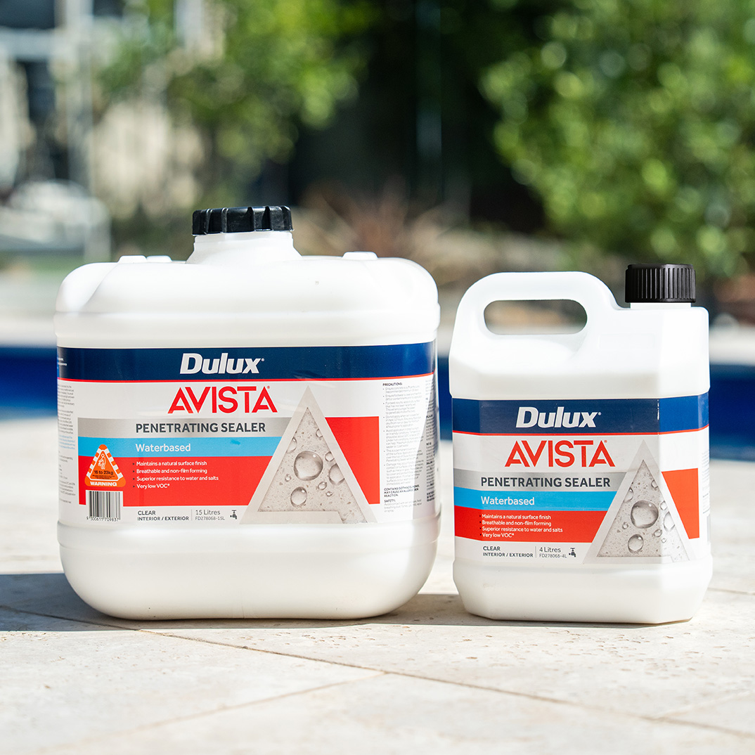 Dulux Avista Waterbased Penetrating Sealer product range